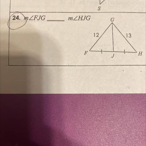 Relationships in triangles