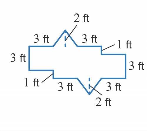 Katrina's backyard garden is an irregular polygon.

Drag the fewest possible number of figures to