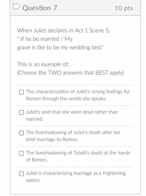 Question from, “The tragedy of Romeo and Juliet”. 
NEED HELP ASAP!!
