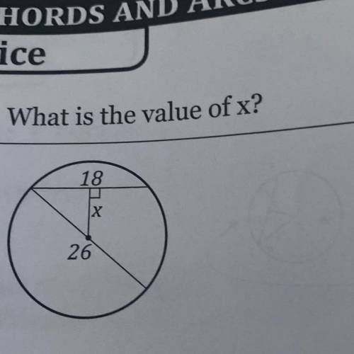 What is the value of x?