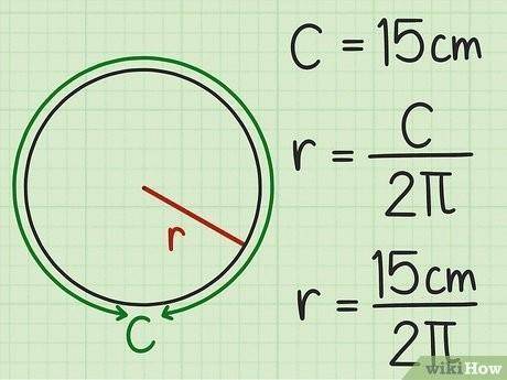 Finding the radius of a circle