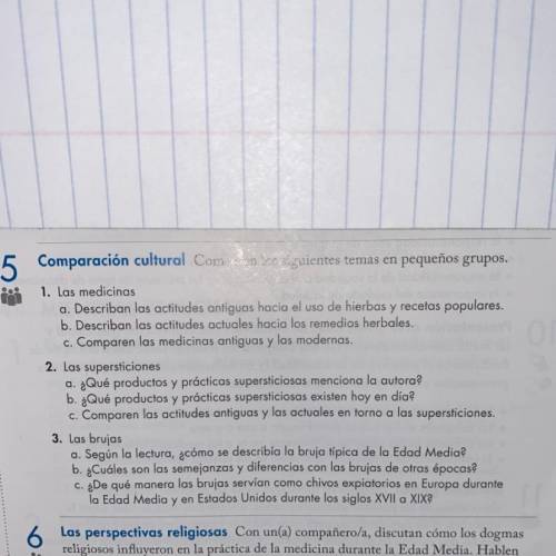 I NEED HELP ASAP!! PLEASEEEE HELLPP

Need help answering these questions from the story “La Enferm