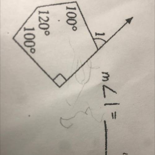 M<1
100
120°
100
How to find the measurement