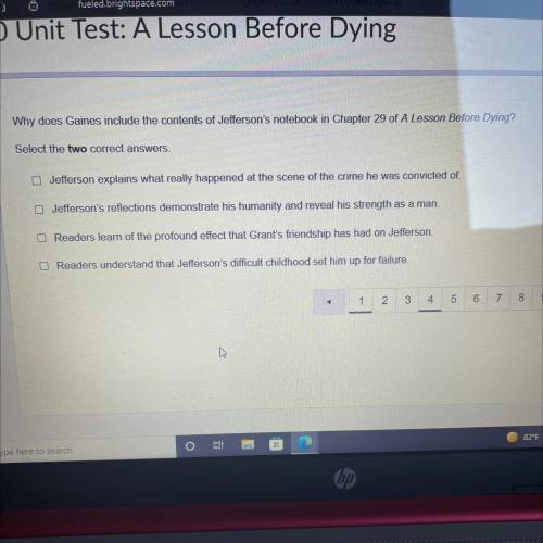 Why does Gaines include the contents of Jefferson's notebook in Chapter 29 of A Lesson Before Dying