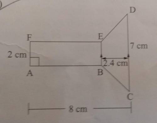 Find the area of following figures