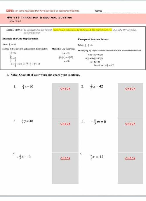 Please help me with my math hw