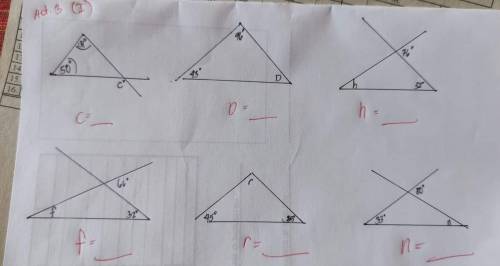 Solve for the given variable.