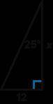 Type the correct answer in the box.

What trigonometric expression can be used to find the value o