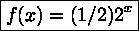 On a coordinate plane, an exponential function approached y = 0 in quadrant 2 and increases into qua