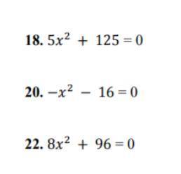 Algebra solve each equation (30 points)