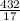 \frac{432}{17}