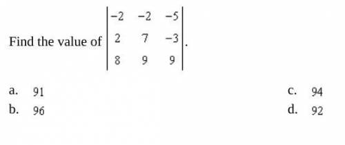 Find the value of (-2, -2, -5) (2, 7, -3) (8, 9, 9)