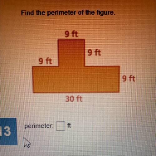GIVING BRAINILEST! Find the perimeter of the figure!