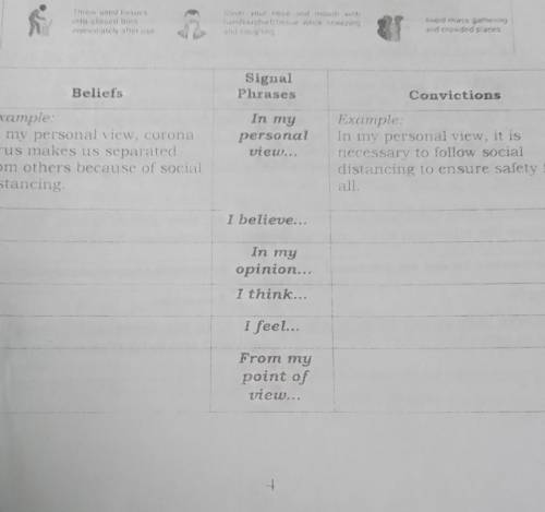 dates ad 8 crowded places Beliefs Signal Phrases Convictions In my Example: In my personal view, co