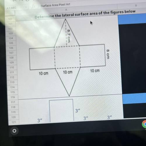 Find the total surface area