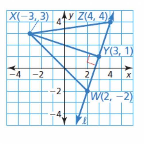 Which is different?

A: Find the distance from point X to line XY
B: Find XZ
C: Find the length of