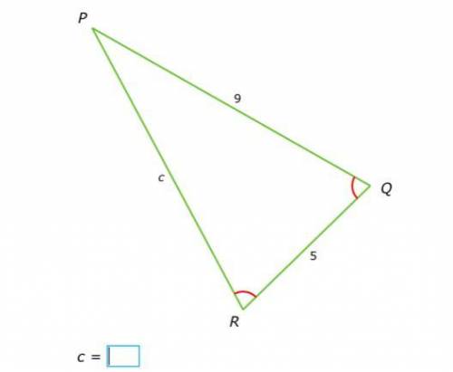 What is the value of c?