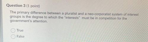 The primary difference between a pluralist and a neo-corporatist system of interest groups is the d