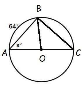 Find X using the diagram.