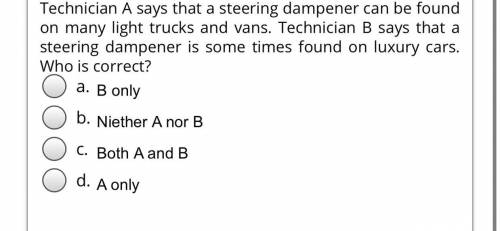 Steering and suspension question